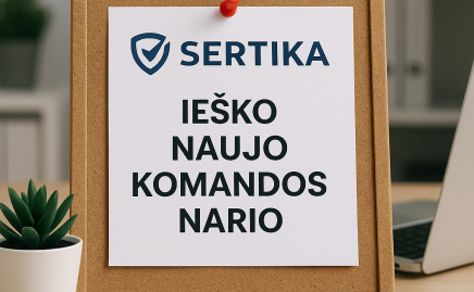 Ieškome naujo komandos nario!